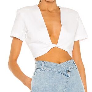 Gauge81 keila twist front crop top